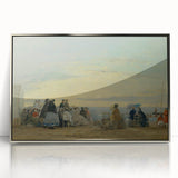 Boudin Sunset Beach Scene - Impressionist Wall Art Print