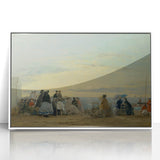 Boudin Sunset Beach Scene - Impressionist Wall Art Print