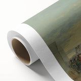 Boudin Sunset Beach Scene - Impressionist Wall Art Print