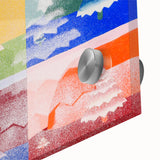 Modern Wall Art - Mathematical Trees by Joseph Schillinger - Colorful Decor