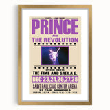 Prince Purple Rain Tour 1984 Concert Poster - Saint Paul, Minnesota