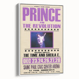 Prince Purple Rain Tour 1984 Concert Poster - Saint Paul, Minnesota