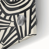 Minimalist Black & White Living Room Wall Art - Abstract Canvas