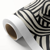 Minimalist Black & White Living Room Wall Art - Abstract Canvas