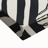 Minimalist Black & White Living Room Wall Art - Abstract Canvas