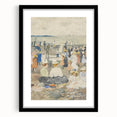 On the Beach - Vibrant Impressionist Art by Maurice Prendergast