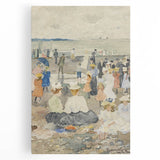On the Beach - Vibrant Impressionist Art by Maurice Prendergast