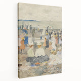 On the Beach - Vibrant Impressionist Art by Maurice Prendergast