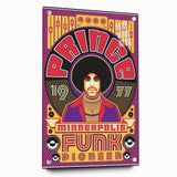 Prince 1977 Minneapolis Funk Pioneer Retro Poster