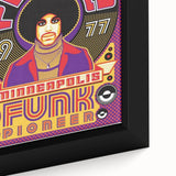 Prince 1977 Minneapolis Funk Pioneer Retro Poster