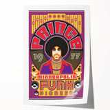 Prince 1977 Minneapolis Funk Pioneer Retro Poster