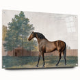 Romanticism Art: Anvil by George Stubbs - Majestic Horse Canvas