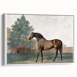 Romanticism Art: Anvil by George Stubbs - Majestic Horse Canvas