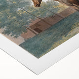 Romanticism Art: Anvil by George Stubbs - Majestic Horse Canvas