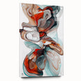 Contemporary Dining Art Pieces – Fluid Abstract Canvas Print