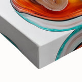 Contemporary Dining Art Pieces – Fluid Abstract Canvas Print