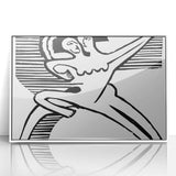 Expressionist Print - Two Dancers by Ernst Kirchner | Monochrome Wall Art