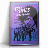 Prince Purple Rain Tour 1984 Detroit Concert Poster