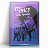 Prince Purple Rain Tour 1984 Detroit Concert Poster