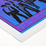 Prince Purple Rain Tour 1984 Detroit Concert Poster