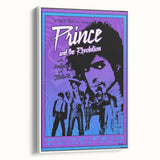 Prince Purple Rain Tour 1984 Detroit Concert Poster