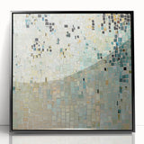 Dining Room Wall Decor – Mosaic Abstract Canvas Art Print