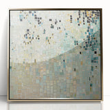 Dining Room Wall Decor – Mosaic Abstract Canvas Art Print