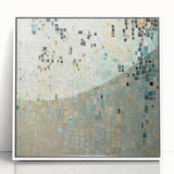 Dining Room Wall Decor – Mosaic Abstract Canvas Art Print
