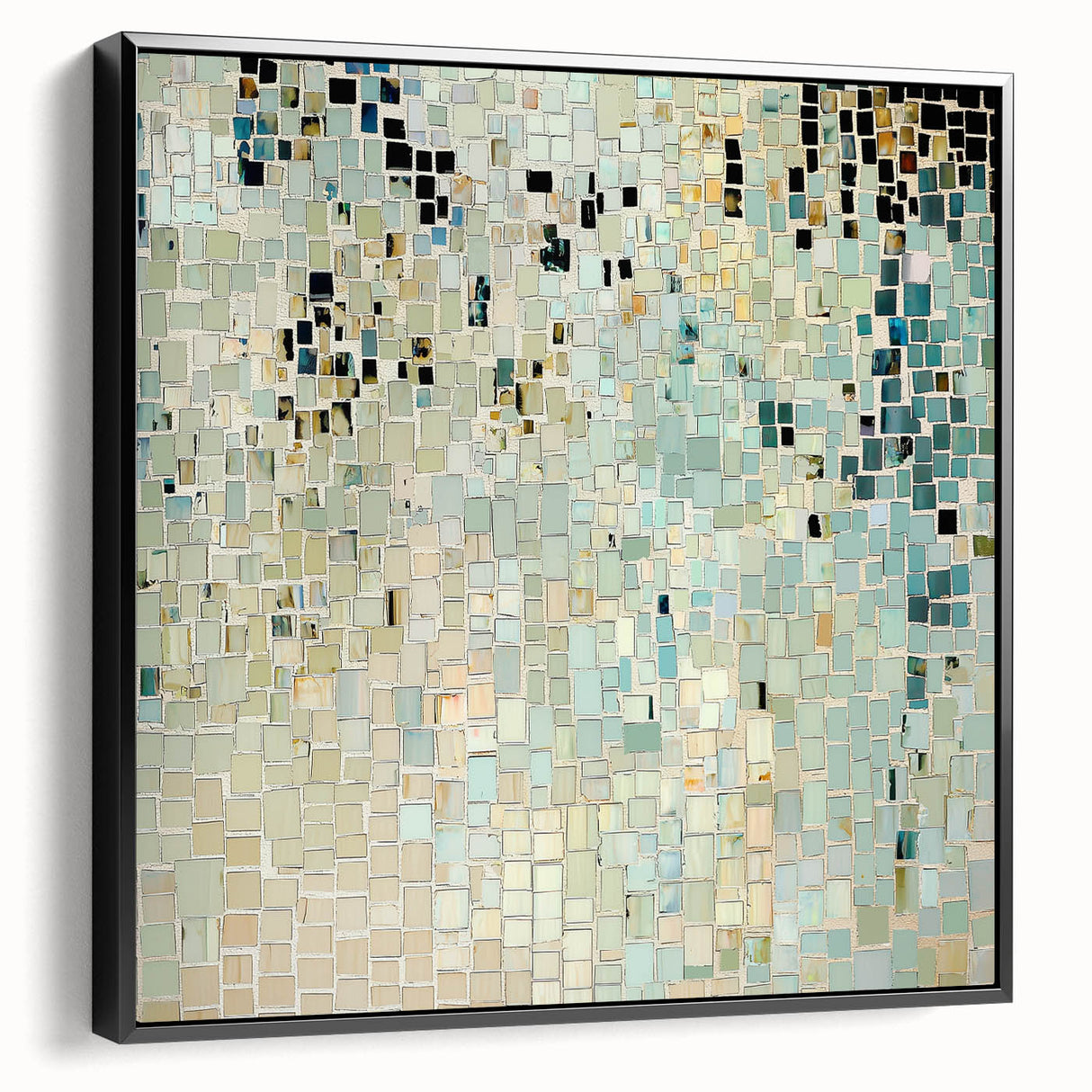 Dining Room Wall Decor – Mosaic Abstract Canvas Art Print