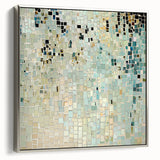 Dining Room Wall Decor – Mosaic Abstract Canvas Art Print