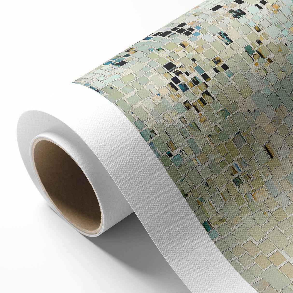 Dining Room Wall Decor – Mosaic Abstract Canvas Art Print