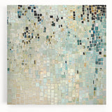 Dining Room Wall Decor – Mosaic Abstract Canvas Art Print