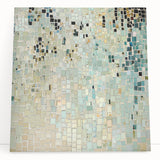 Dining Room Wall Decor – Mosaic Abstract Canvas Art Print