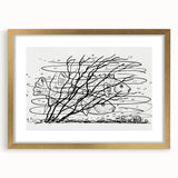 Expressionist Art: Two Fish in Water - Abstract Expressionism Print