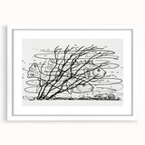 Expressionist Art: Two Fish in Water - Abstract Expressionism Print