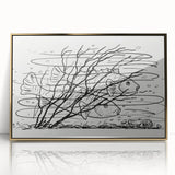 Expressionist Art: Two Fish in Water - Abstract Expressionism Print