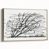 Expressionist Art: Two Fish in Water - Abstract Expressionism Print