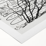 Expressionist Art: Two Fish in Water - Abstract Expressionism Print