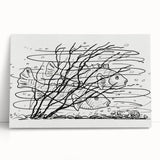 Expressionist Art: Two Fish in Water - Abstract Expressionism Print