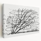 Expressionist Art: Two Fish in Water - Abstract Expressionism Print