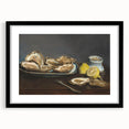 Manet Oysters Still Life - Classic Impressionist Wall Art Print