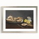 Manet Oysters Still Life - Classic Impressionist Wall Art Print