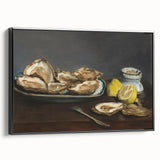 Manet Oysters Still Life - Classic Impressionist Wall Art Print