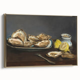 Manet Oysters Still Life - Classic Impressionist Wall Art Print