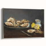 Manet Oysters Still Life - Classic Impressionist Wall Art Print