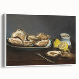 Manet Oysters Still Life - Classic Impressionist Wall Art Print