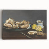 Manet Oysters Still Life - Classic Impressionist Wall Art Print