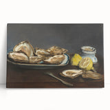 Manet Oysters Still Life - Classic Impressionist Wall Art Print