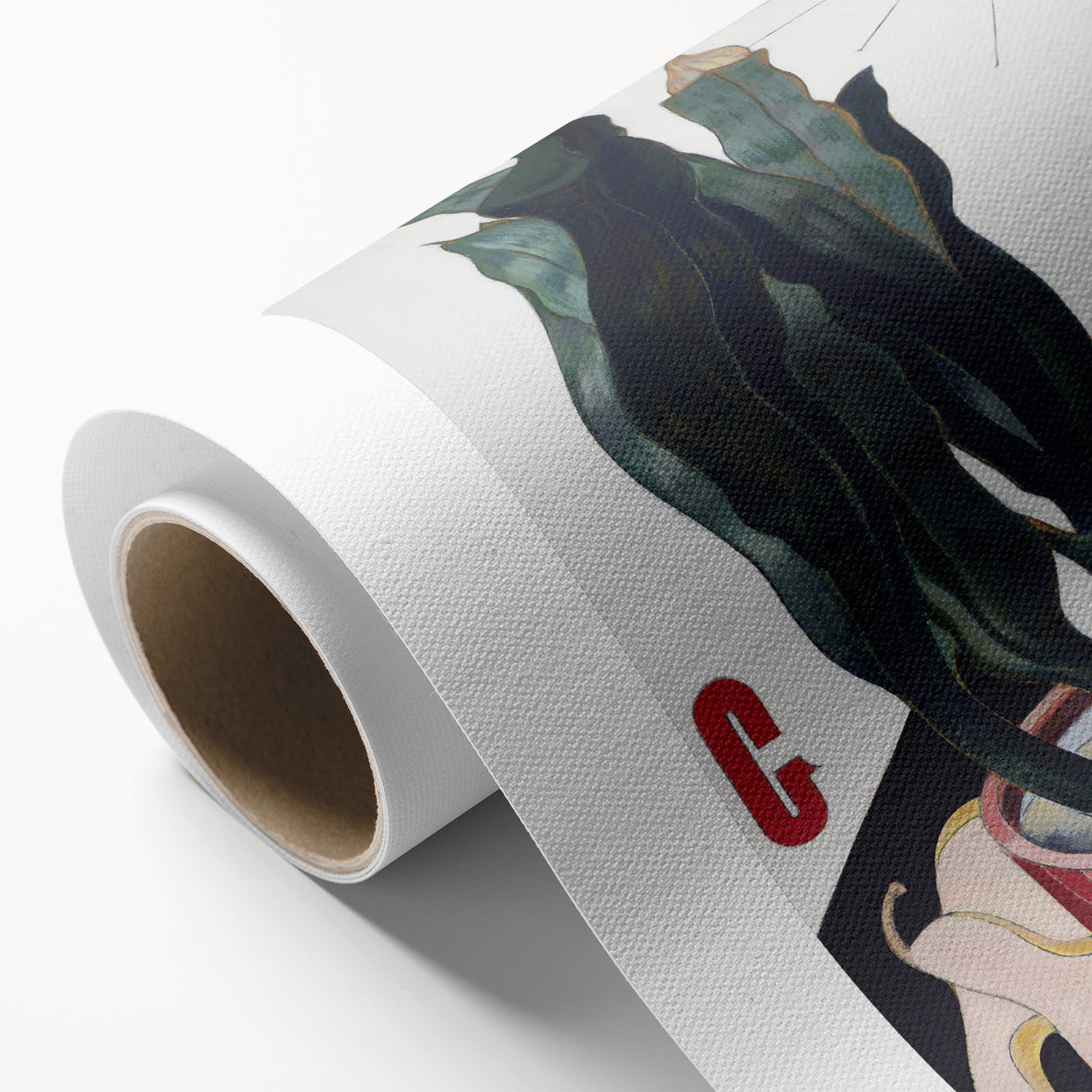 Modern Wall Art: Bold Still Life with Typography – Vibrant Contemporary Decor