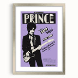 Prince 1981 Rockford Metro Centre Concert Poster - Zapp & The Time